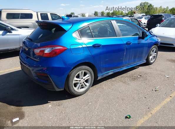 3G1BE6SM2JS525397 2018 CHEVROLET CRUZE Blue Задня права чверть
