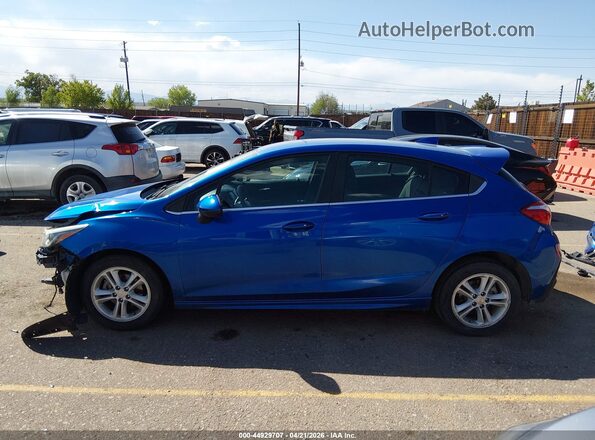 3G1BE6SM2JS525397 2018 CHEVROLET CRUZE Blue 