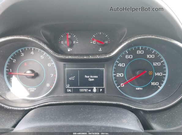 3G1BE6SM2JS571375 2018 CHEVROLET CRUZE Silver Vista de los asientos traseros