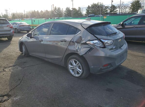 3G1BE6SM2JS604696 2018 CHEVROLET CRUZE Gray Հետևի ձախ