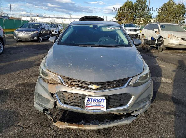 3G1BE6SM2JS604696 2018 CHEVROLET CRUZE Gray Դիմացի տեսք