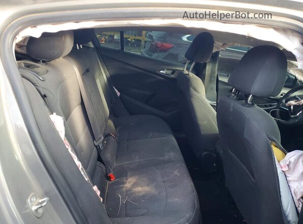 3G1BE6SM2JS604696 2018 CHEVROLET CRUZE Gray Հետևի նստատեղերի տեսք