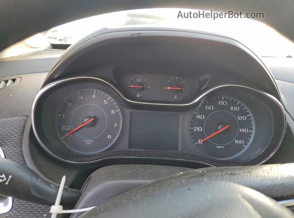 3G1BE6SM2JS604696 2018 CHEVROLET CRUZE Gray Սարքավորումների վահանակի տեսք