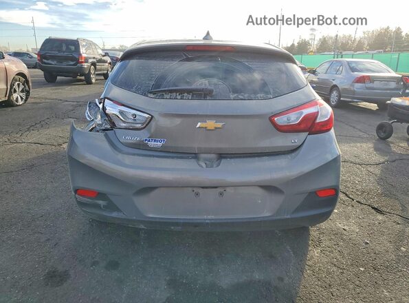 3G1BE6SM2JS604696 2018 CHEVROLET CRUZE Gray Հետևի տեսք