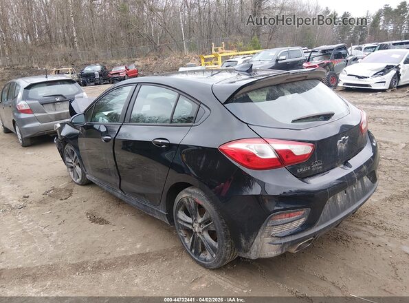 3G1BE6SM5JS649633 2018 CHEVROLET CRUZE Черный Задняя левая четверть