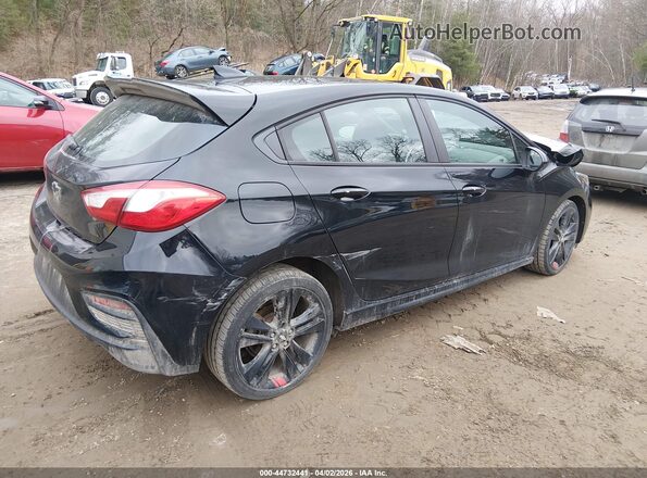 3G1BE6SM5JS649633 2018 CHEVROLET CRUZE Черный Задняя правая четверть