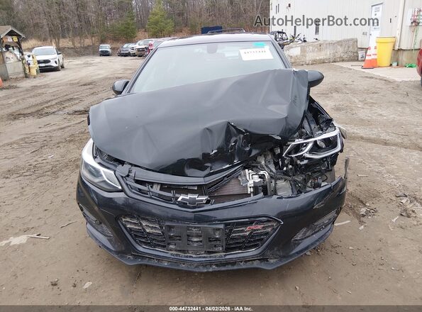 3G1BE6SM5JS649633 2018 CHEVROLET CRUZE Черный Вид спереди
