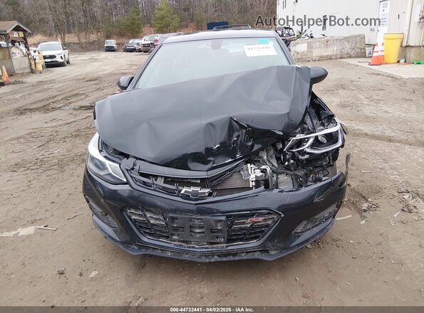 3G1BE6SM5JS649633 2018 CHEVROLET CRUZE Черный Вид щитка приборов
