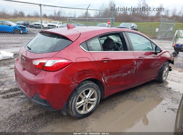 3G1BE6SM5JS650426 2018 CHEVROLET CRUZE Burgundy Rear right