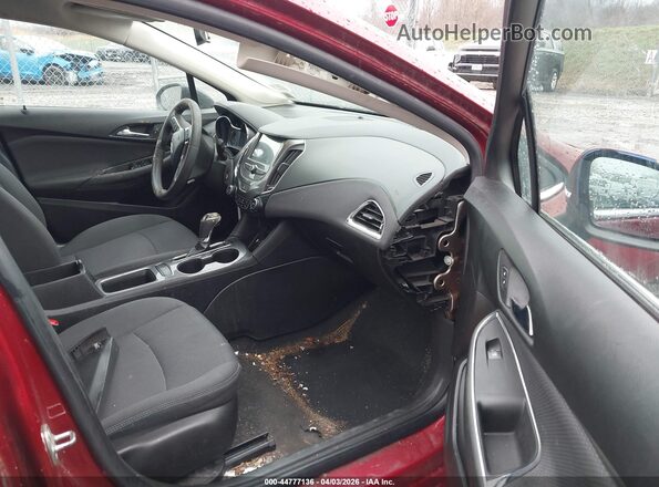 3G1BE6SM5JS650426 2018 CHEVROLET CRUZE Burgundy Front interior view
