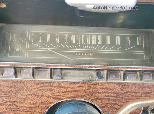 3G63S222582 1973 FORD LTD Gray Widok zestawu wskaźników