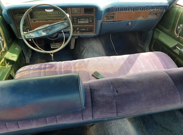 3G63S222582 1973 FORD LTD Gray Widok deski rozdzielczej