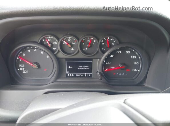 3GCPABEK6RG458927 2024 CHEVROLET SILVERADO Black უკანა სავარძლების ხედი