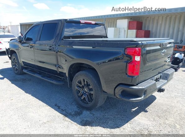 3GCPABEK8RG125807 2024 CHEVROLET SILVERADO Черный Задняя левая четверть