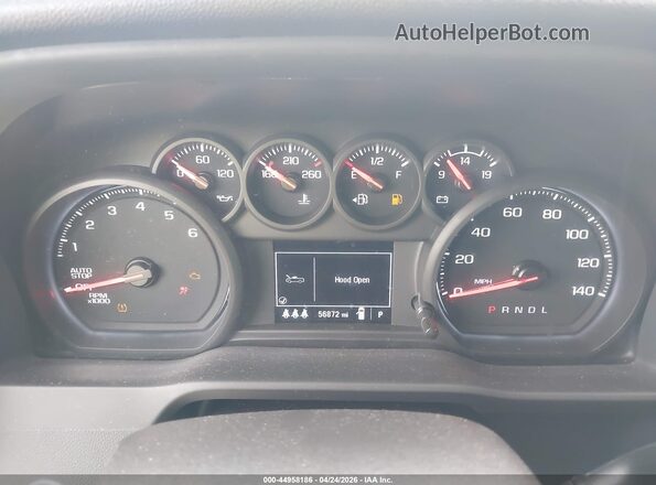 3GCPABEK9RG118980 2024 CHEVROLET SILVERADO White უკანა სავარძლების ხედი