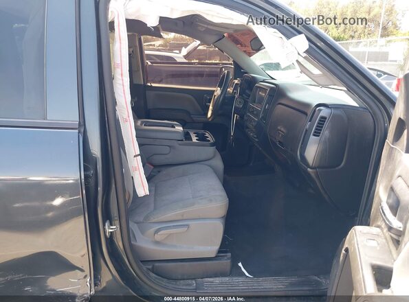 3GCPCNEH6JG476722 2018 CHEVROLET SILVERADO Серый Вид салона спереди
