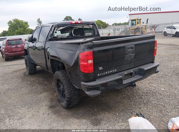 3GCPCPEC3JG642050 2018 CHEVROLET SILVERADO Black Trasero izquierdo