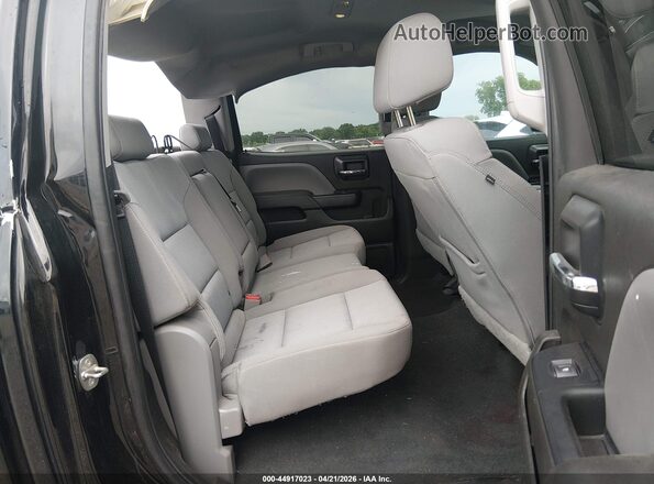 3GCPCPEC3JG642050 2018 CHEVROLET SILVERADO Black Vista de la etiqueta del VIN