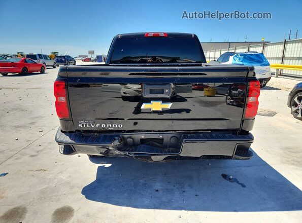 3GCPCPEHXJG277880 2018 CHEVROLET SILVERADO Black უკანა ხედი