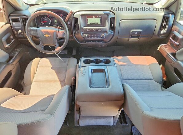 3GCPCPEHXJG277880 2018 CHEVROLET SILVERADO Black წინა პანელის ხედი