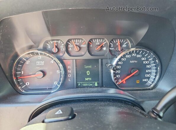 3GCPCPEHXJG277880 2018 CHEVROLET SILVERADO Black ხელსაწყოთა პანელის ხედი