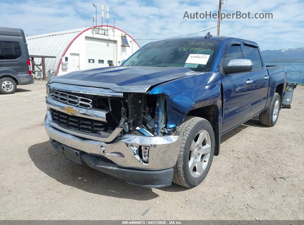 3GCPCREC0GG347282 2016 CHEVROLET SILVERADO Blue Widok z przodu