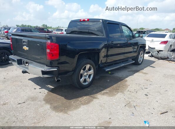 3GCPCREC0JG489011 2018 CHEVROLET SILVERADO Black Trasero derecho