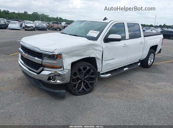 3GCPCREC2JG110557 2018 CHEVROLET SILVERADO Белый Передняя левая четверть