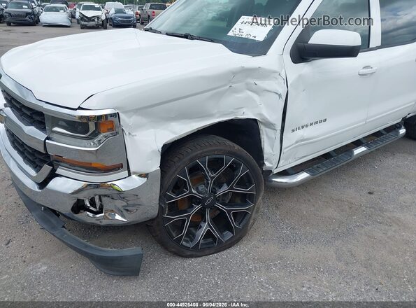 3GCPCREC2JG110557 2018 CHEVROLET SILVERADO Белый Вид спереди