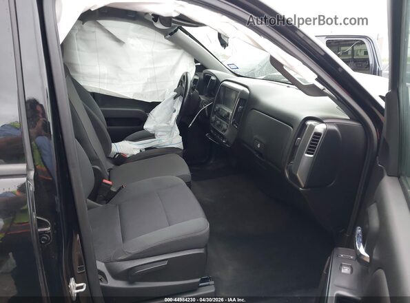 3GCPCREC5HG391487 2017 CHEVROLET SILVERADO Black Вид салону спереду
