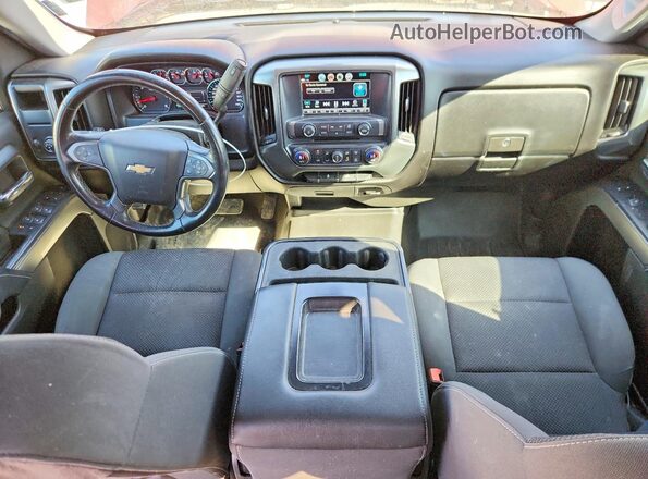 3GCPCREC6JG526501 2018 CHEVROLET SILVERADO Burgundy Vista del salpicadero
