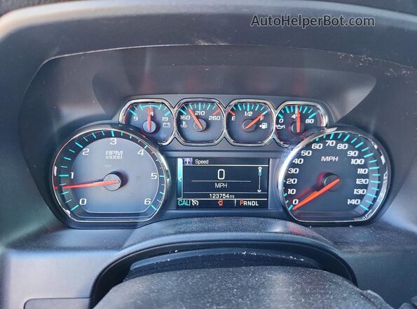 3GCPCREC6JG526501 2018 CHEVROLET SILVERADO Burgundy Vista del cuadro de instrumentos