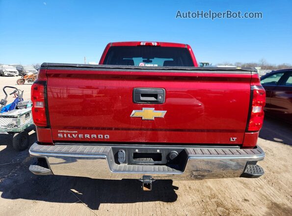 3GCPCREC6JG526501 2018 CHEVROLET SILVERADO Burgundy Vista trasera