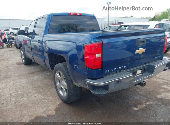 3GCPCRECXHG325856 2017 CHEVROLET SILVERADO Blue Tył lewy