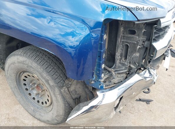 3GCPCRECXHG325856 2017 CHEVROLET SILVERADO Blue Widok z przodu