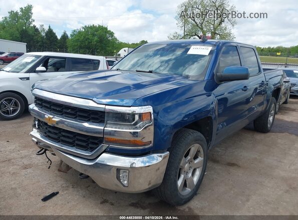 3GCPCRECXHG325856 2017 CHEVROLET SILVERADO Blue Przód lewy