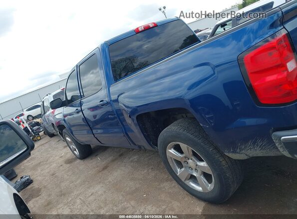 3GCPCRECXHG325856 2017 CHEVROLET SILVERADO Blue Widok wnętrza z tyłu