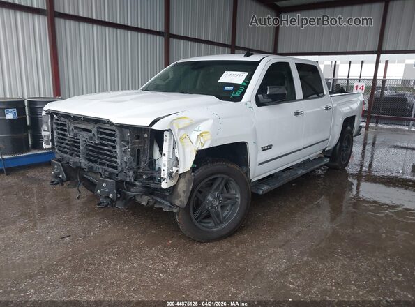 3GCPCSEC0JG235385 2018 CHEVROLET SILVERADO Белый Передняя левая четверть