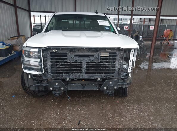 3GCPCSEC0JG235385 2018 CHEVROLET SILVERADO Белый Вид салона спереди