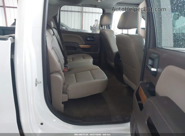 3GCPCSEC0JG235385 2018 CHEVROLET SILVERADO Белый Вид задних сидений