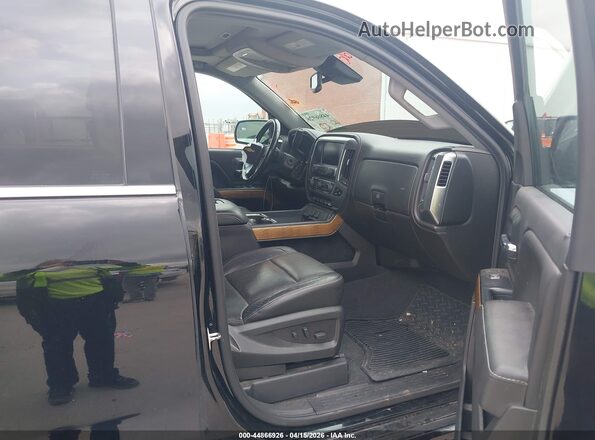 3GCPCSEC2JG551595 2018 CHEVROLET SILVERADO Black Widok wnętrza z przodu