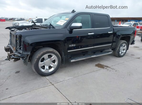 3GCPCSEC2JG551595 2018 CHEVROLET SILVERADO Black Przód lewy