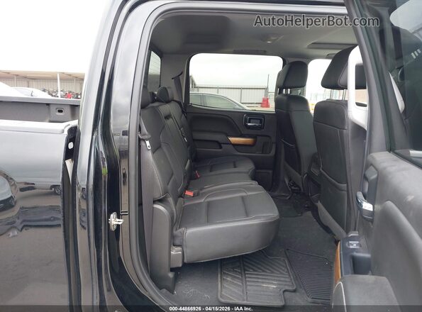 3GCPCSEC2JG551595 2018 CHEVROLET SILVERADO Black Widok naklejki z numerem VIN