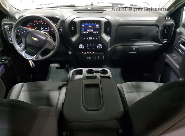 3GCPDBEKXNG518645 2022 CHEVROLET SILVERADO Silver Առջևի վահանակի տեսք