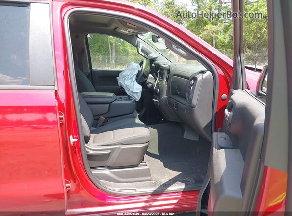 3GCPWBEK1NG106947 2022 CHEVROLET SILVERADO Red Սալոնի դիմացի տեսք