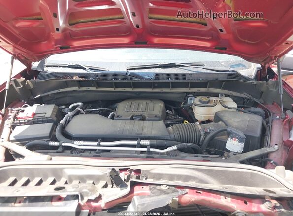 3GCPWBEK1NG106947 2022 CHEVROLET SILVERADO Red Հետևի տեսք