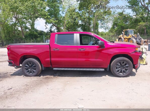 3GCPWBEK1NG106947 2022 CHEVROLET SILVERADO Red Սալոնի հետևի տեսք
