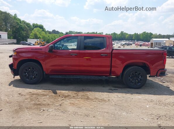 3GCPWBEK1NG106947 2022 CHEVROLET SILVERADO Red Սալոնի 360 աստիճան տեսք
