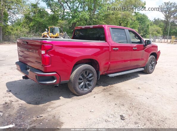 3GCPWBEK1NG106947 2022 CHEVROLET SILVERADO Red Հետևի աջ