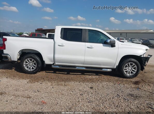 3GCPWCEK3MG294679 2021 CHEVROLET SILVERADO White Widok wnętrza z tyłu